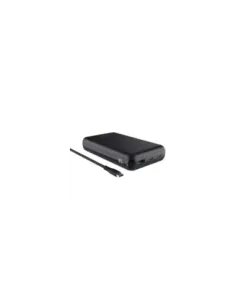 Batería Externa/Powerbank Trust Laro 20000mAh/ 100W/ Negra/ Compatible con Portátiles