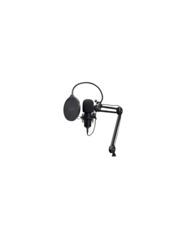 Micrófono Gaming Trust Gaming GXT 270 Emita II+ 25770/ USB/ Negro