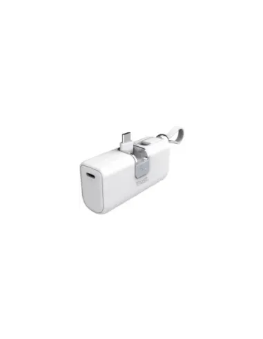 Powerbank 5000mAh Trust Pacto 26105/ 18W/ Blanca