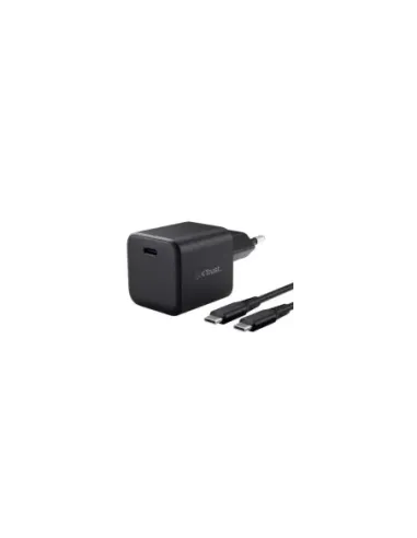 Cargador de Pared GaN Trust Gaming GXT 1258 Switch 2/ 1xUSB Tipo-C/ Incluye Cable USB Tipo-C/ 65W