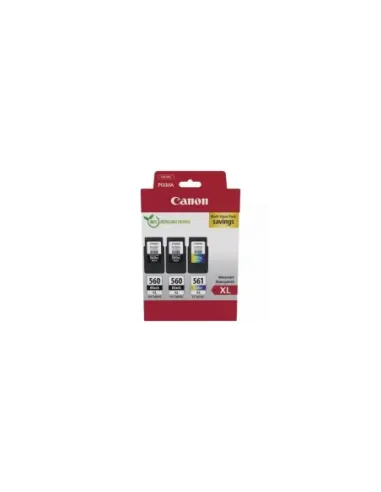 Cartucho de Tinta Original Canon PG-560XL + CL-561XL Multipack Alta Capacidad/ 2x Negro/ Tricolor