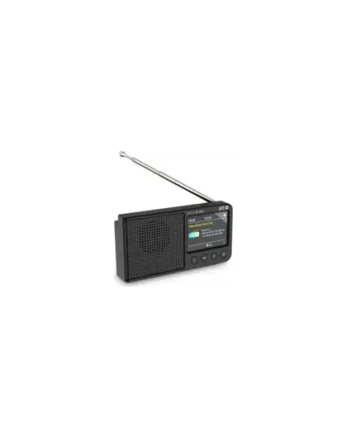 Radio Portátil SPC Jetty Lite Dab+/ con Batería/ Negra