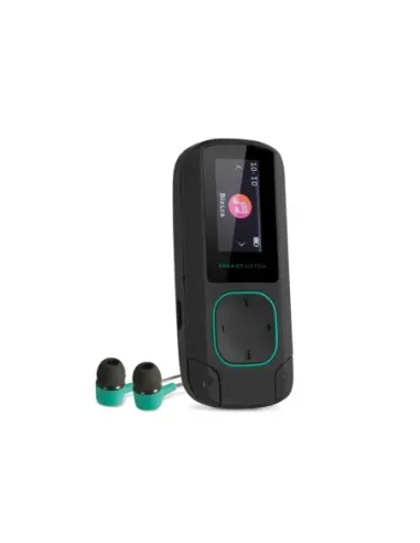 Energy Sistem Reproductor Bluetooth MP3 Clip Jade