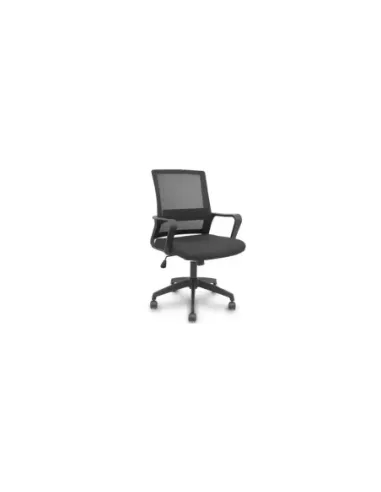 Silla de Oficina Piqueras y Crespo Ergo535 535BNDW00RN/ Negra