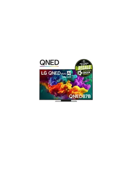 Televisor LG QNED evo AI QNED87 Mini LED 55QNED87B6A 55"/ Ultra HD 4K/ Smart TV/ WiFi