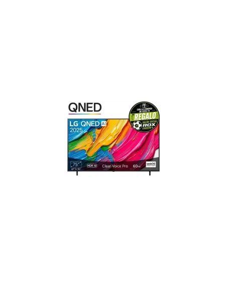 Televisor LG QNED AI QNED80 75QNED80A6A 75"/ Ultra HD 4K/ Smart TV/ WiFi