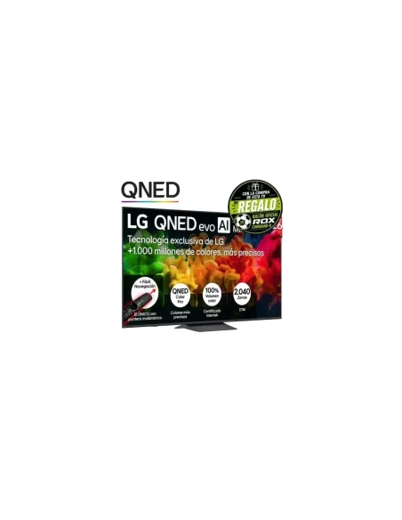 Televisor LG QNED evo AI QNED8EB Mini LED 75QNED8EB3A 75"/ Ultra HD 4K/ Smart TV/ WiFi
