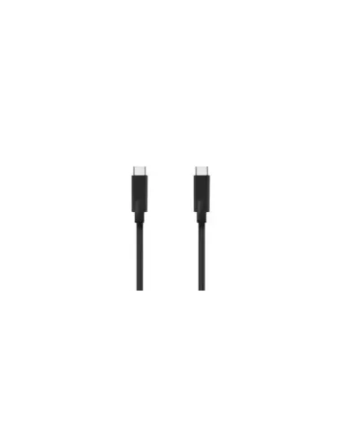 Cable USB 3.2 Tipo-C Aisens A107-0706 5GBPS 3A 60W/ USB Tipo-C Macho - USB Tipo-C Macho/ Hasta 60W/ 5Gbps/ 4m/ Negro