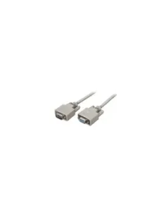 Cable Serie RS232 Aisens A112-0065/ DB9 Macho - DB9 Hembra/ Hasta 0.15W/ 1.6Mbps/ 1.8m/ Beige