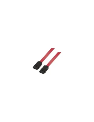 Cable SATA Aisens A130-0153/ SATA Hembra - SATA Hembra/ Hasta 0.1W/ 768Mbps/ 50cm/ Rojo