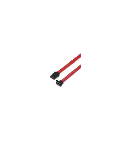 Cable SATA Aisens A130-0155/ SATA Hembra - SATA Hembra/ Hasta 0.1W/ 768Mbps/ 50cm/ Rojo