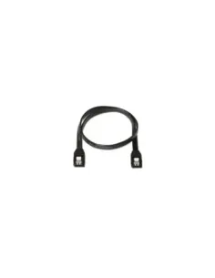 Cable SATA III Aisens A130-0157/ SATA Hembra - SATA Hembra/ Hasta 0.1W/ 768Mbps/ 50cm/ Negro