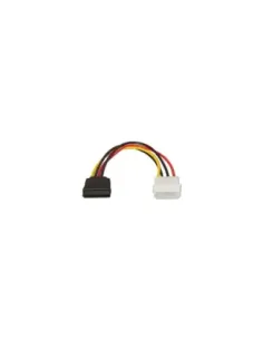 Cable Alimentación SATA Aisens A131-0158/ Molex 4 PIN Macho - SATA Hembra/ Hasta 54W/ 16cm