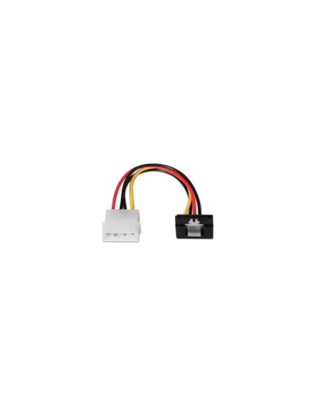 Cable Alimentación SATA Aisens A131-0163/ Molex 4 PIN Macho - SATA Hembra/ Hasta 54W/ 16cm
