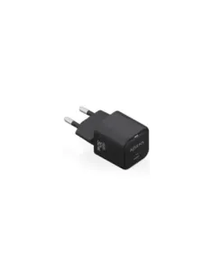 Cargador de Pared GaN Aisens ASCH-30W1P019-BK/ 1xUSB Tipo-C/ 30W