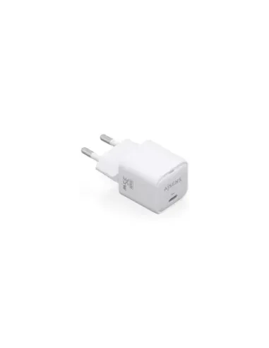 Cargador de Pared GaN Aisens ASCH-35W1P022-W/ 1xUSB Tipo-C/ 35W
