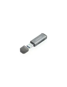 Lector de Tarjetas Externo Aisens ASCR-2A09-GR/ USB 3.1