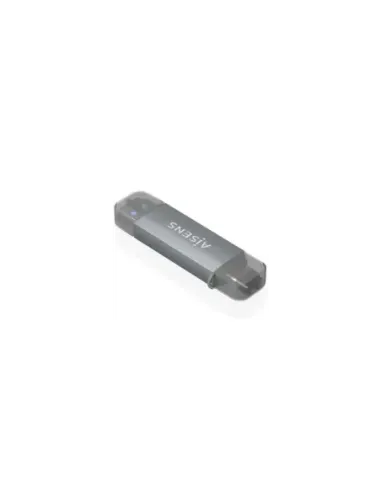Lector de Tarjetas Externo Aisens ASCR-2AC08-GR/ USB 3.1