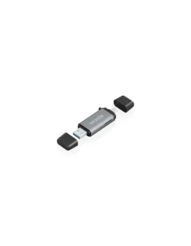 Lector de Tarjetas Externo Aisens ASCR-2AC11-GR/ USB 3.1