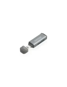 Lector de Tarjetas Externo Aisens ASCR-2C10-GR/ USB 3.1