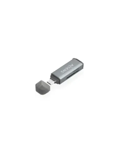 Lector de Tarjetas Externo Aisens ASCR-2C10-GR/ USB 3.1