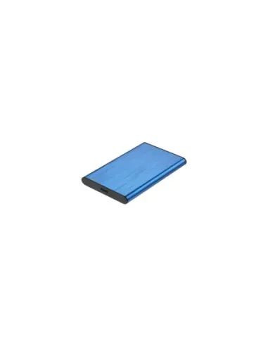 Caja Externa para Disco Duro de 2.5" Aisens ASE-2525BLU/ USB 3.1/ Sin tornillos