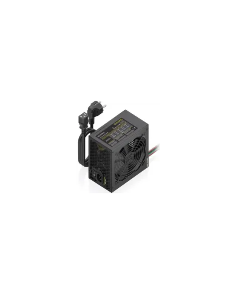 Fuente de Alimentación Aisens ASPC-500ATX-PSEBK/ 500W/ Ventilador 12cm