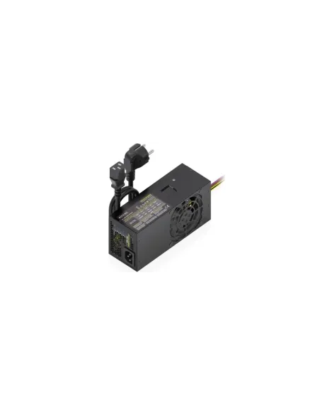 Fuente de Alimentación TFX Aisens ASPC-500TFX-PSEBK/ 500W/ Ventilador 8cm