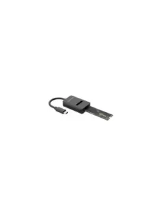 Dock USB Tipo-C para SSD M2 SATA/NVMe Aisens ASUC-M2D011-BK/ Negro