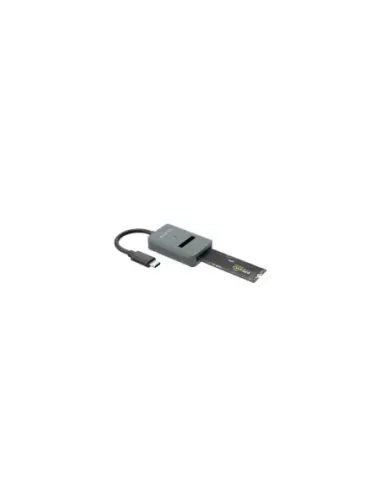 Dock USB Tipo-C para SSD M2 SATA/NVMe Aisens ASUC-M2D012-GR/ Gris