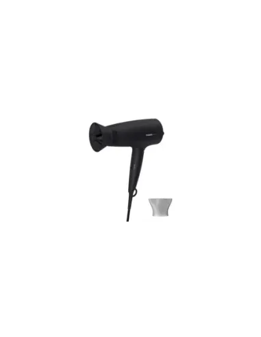 Secador Philips 3000 series BHD308/10/ 1600W/ Negro/ 2 Accesorios