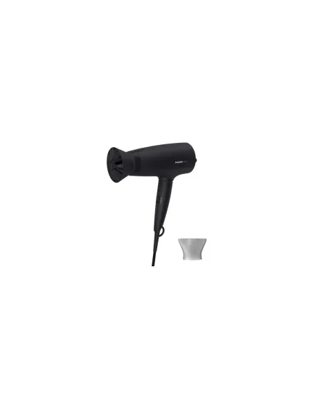 Secador Philips 3000 series BHD308/10/ 1600W/ Negro/ 2 Accesorios