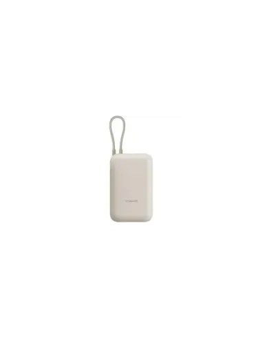 Powerbank 10000mAh Xiaomi Power Bank Integrated Cable/ 22.5W/ Beige/ Incluye Cable USB Tipo-C