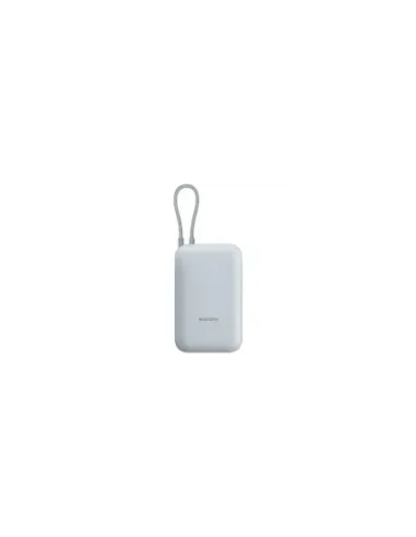 Powerbank 10000mAh Xiaomi Power Bank Integrated Cable/ 22.5W/ Azul/ Incluye Cable USB Tipo-C