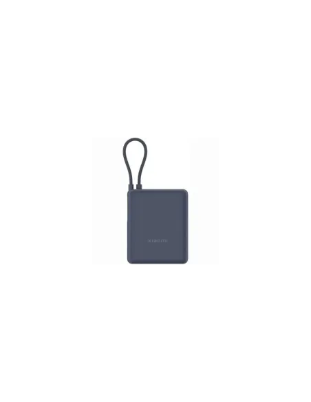 Powerbank 10000mAh Xiaomi 33W Power Bank Integrated Cable/ 33W/ Azul/ Incluye Cable USB Tipo-C