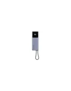 Powerbank 10000mAh Xiaomi Power Bank 10000 Integrated Cable/ 165W/ Gris