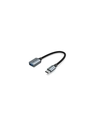 Cable USB 2.0 Tipo-C Vention CCXHB/ USB Tipo-C Macho - USB Hembra/ 15cm