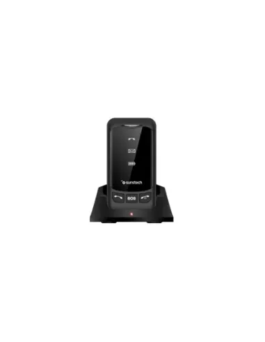 Teléfono Móvil Sunstech CELT25BK para Personas Mayores/ Negro