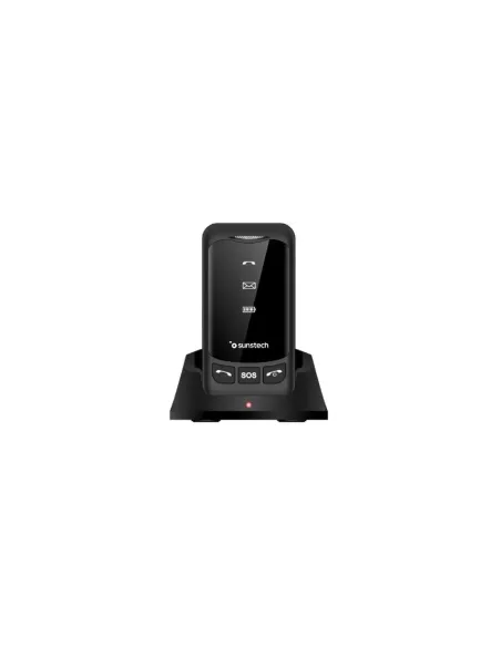 Teléfono Móvil Sunstech CELT25BK para Personas Mayores/ Negro