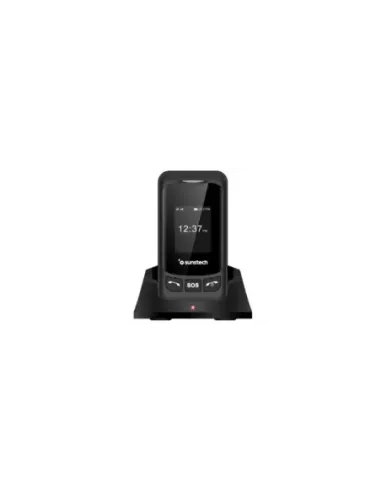 Teléfono Móvil Sunstech CELT26 para Personas Mayores/ Negro
