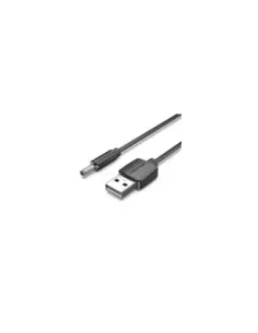 Cable Alimentación Vention CEXBF/ USB Macho - DC 3.5mm Macho/ 1m/ Negro