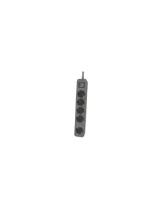 Regleta con Interruptor Philips CHP2154G/12 5 Tomas de corriente/ Cable 1.5m/ Gris