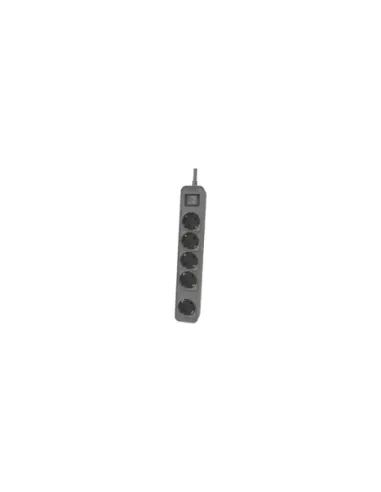 Regleta con Interruptor Philips CHP2154G/12 5 Tomas de corriente/ Cable 1.5m/ Gris