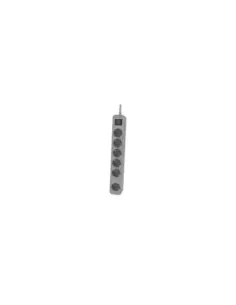 Regleta con Interruptor Philips CHP2164G/10/ 6 Tomas de corriente/ Cable 1.5m/ Gris