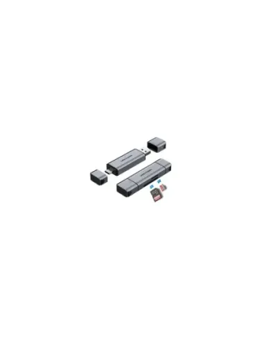 Lector de Tarjetas Externo Vention CLKB0/ USB 3.0 y USB Tipo-C