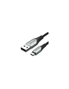 Cable USB 2.0 Vention COCHD/ USB Macho - MicroUSB Macho/ 480Mbps/ 50cm/ Negro