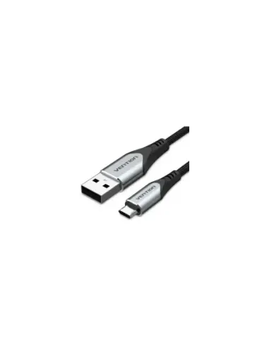 Cable USB 2.0 Vention COCHD/ USB Macho - MicroUSB Macho/ 480Mbps/ 50cm/ Negro