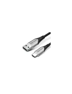 Cable USB 2.0 Tipo-C Vention CODHD/ USB Tipo-C Macho - USB Macho/ 480Mbps/ 50cm/ Gris