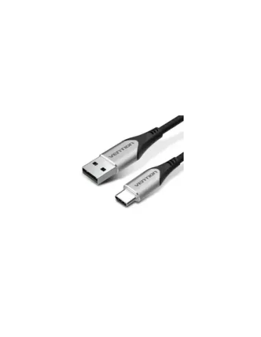 Cable USB 2.0 Tipo-C Vention CODHD/ USB Tipo-C Macho - USB Macho/ 480Mbps/ 50cm/ Gris