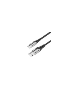 Cable USB 2.0 Tipo-C Vention CODHF/ USB Macho - USB Tipo-C Macho/ 480Mbps/ 1m/ Gris